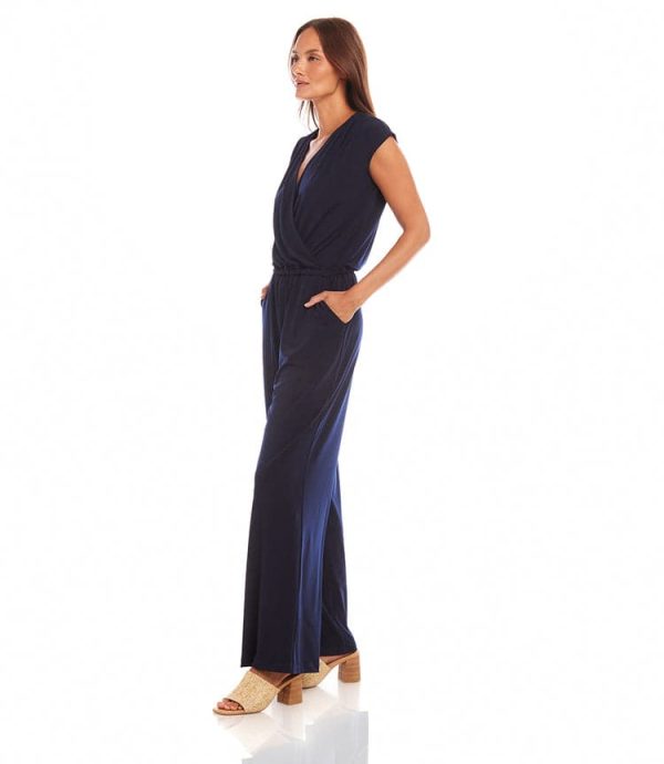 Sleeveless Travel Jersey Jumpsuit - Image 3