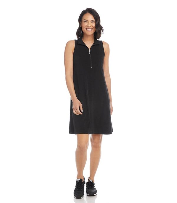 Sleeveless Zip-Up Travel Dress - Image 3