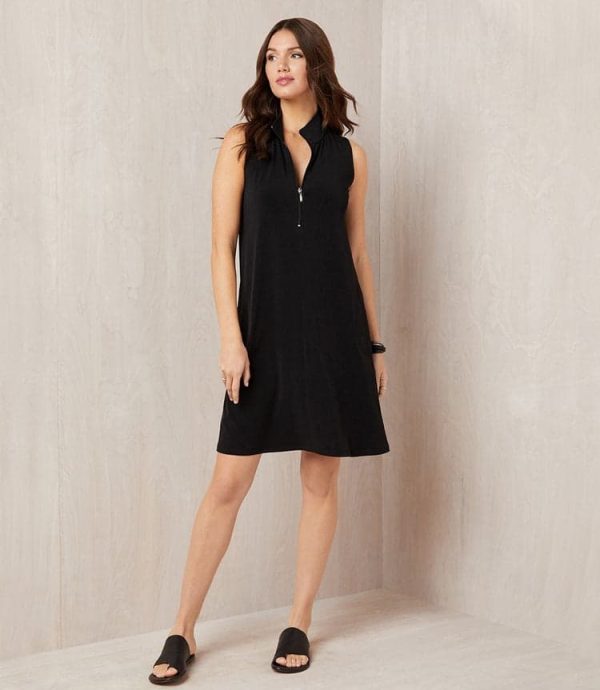 Sleeveless Zip-Up Travel Dress - Image 6