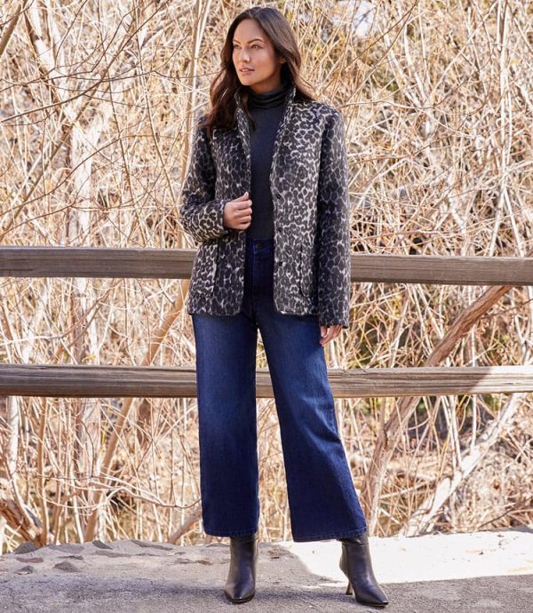 Wide Leg Cropped Jeans - Image 4