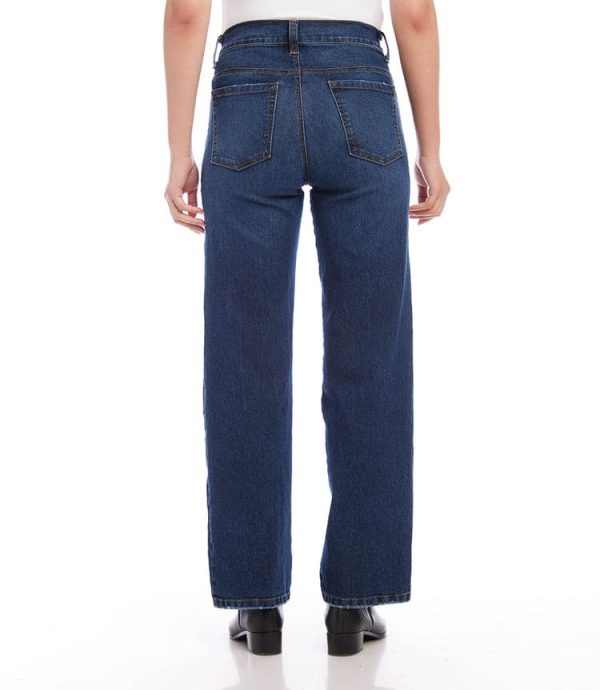 Full Length Wide Leg Jeans - Image 4