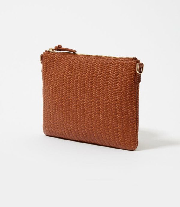 Embossed Leather Crossbody Bag - Image 6